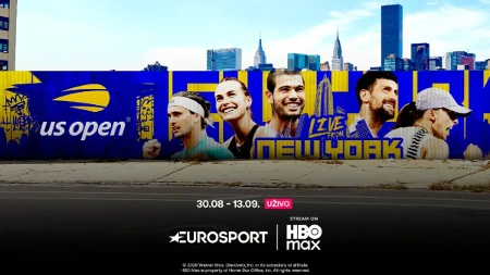 US Open na Eurosportu uz m:tel IPTV