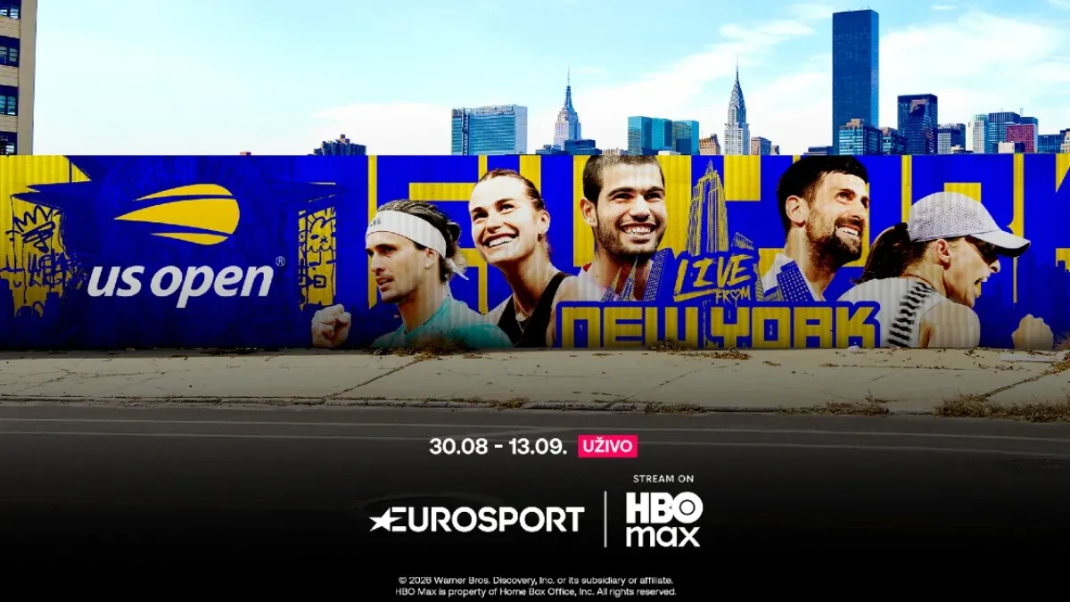 US Open na Eurosportu uz m:tel IPTV