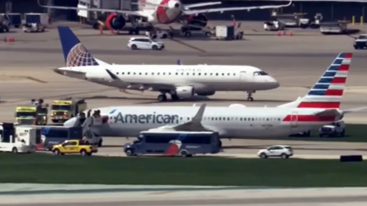 Avionu American airlines-a pukle gume pred polijetanje