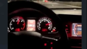 Divljao auto-putem kod Banjaluke (VIDEO)