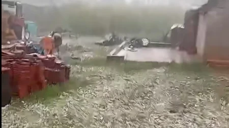 Led veličine jajeta: Stiglo nevrijeme u dijelove Srpske (VIDEO)
