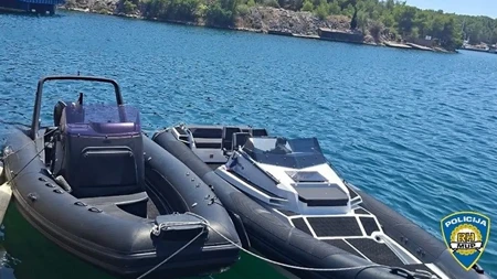 U Šibeniku pronađena dva glisera ukradena u Švedskoj