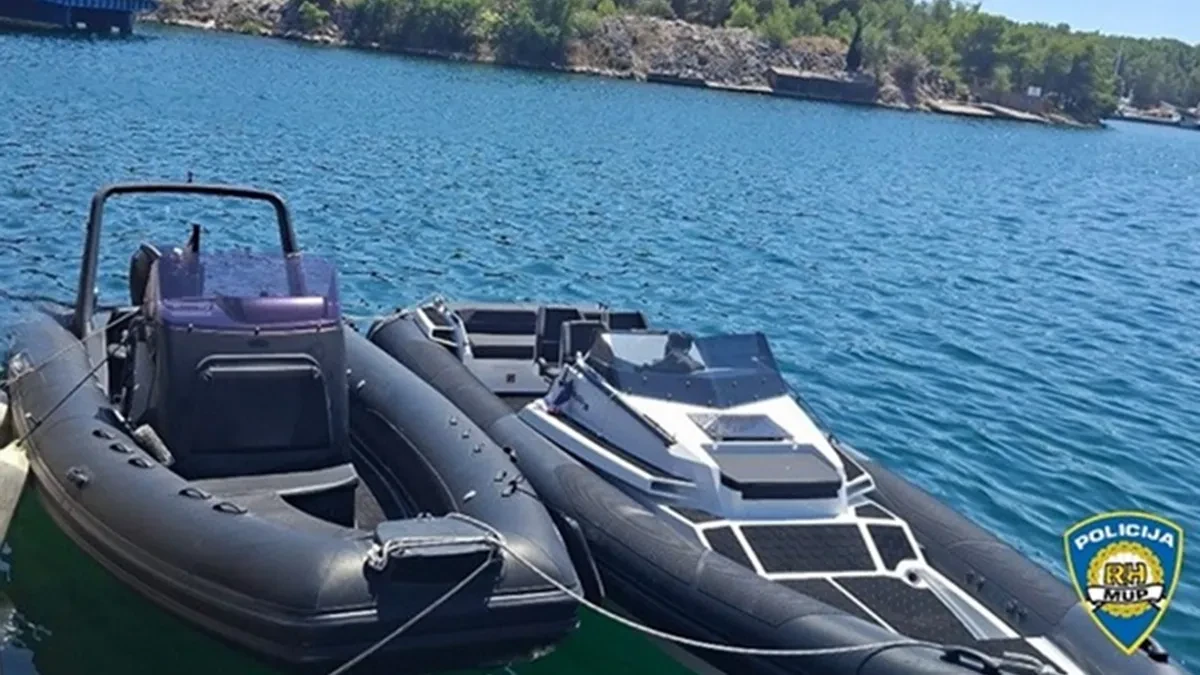 U Šibeniku pronađena dva glisera ukradena u Švedskoj