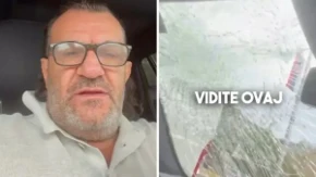 Pogledajte štetu na kolima Ace Lukasa poslije nesreće u Makedoniji