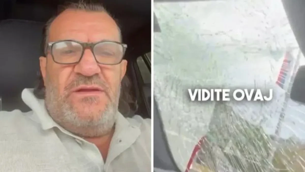 Pogledajte štetu na kolima Ace Lukasa poslije nesreće u Makedoniji