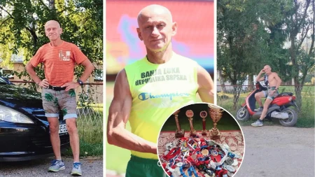 Milovan Stojanović (65) iz Kotor Varoši sprema 50. maraton: Patikama i čeličnom voljom pobjeđuje staze i godine (FOTO/VIDEO)