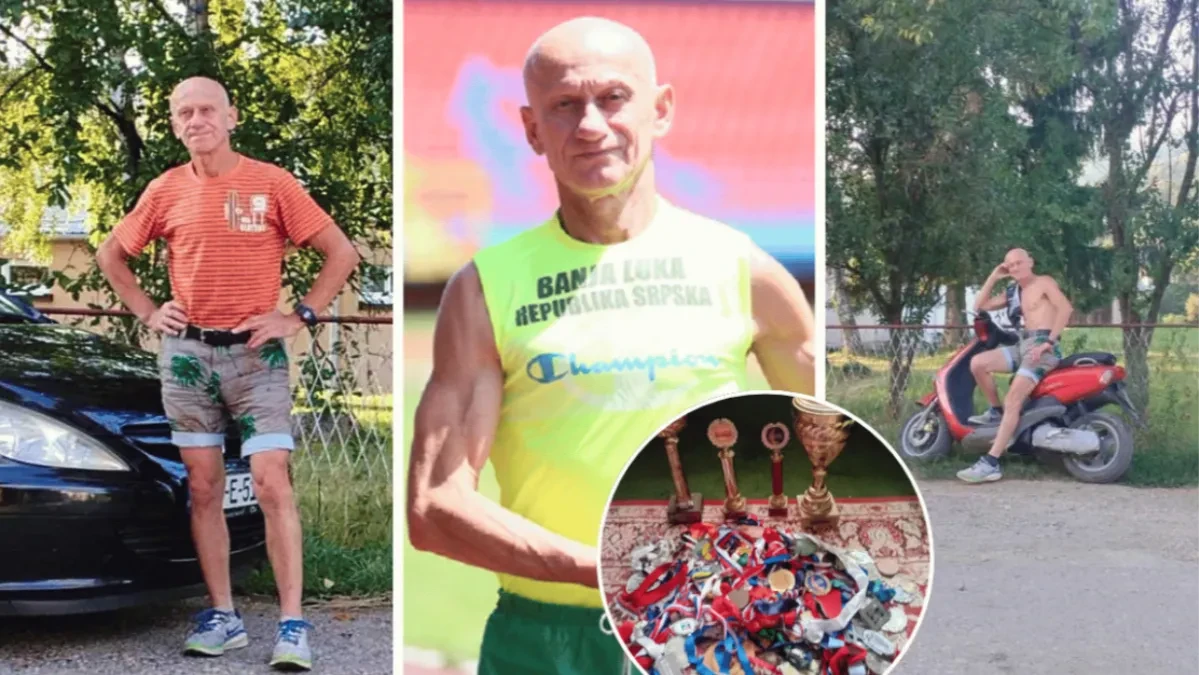 Milovan Stojanović (65) iz Kotor Varoši sprema 50. maraton: Patikama i čeličnom voljom pobjeđuje staze i godine (FOTO/VIDEO)