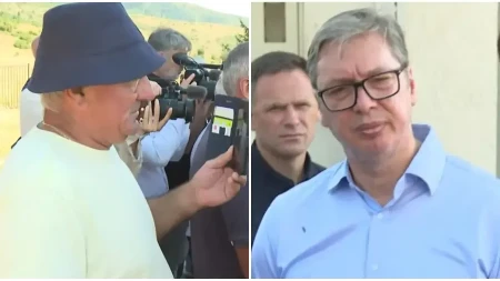 Vučić u Donjem Malovanu sa mještanima: Mir i vrijeme rade za Srbe, mržnja je najgori saveznik