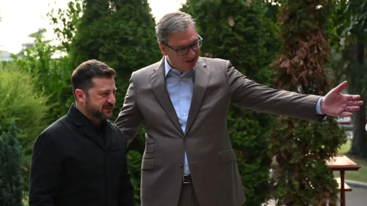 Prva zvanična posjeta predsjednika Ukrajine Srbiji: Vučić i Zelenski otvorili ključne teme o saradnji i EU putu (FOTO)