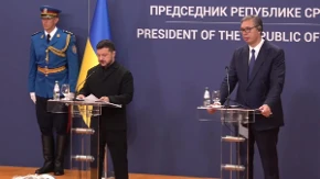 Zelenski posjetio Beograd: Priređen mu svečani doček, sastao se s Vučićem