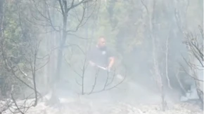 Djelimično smirivanje požara u Deliblatskoj peščari