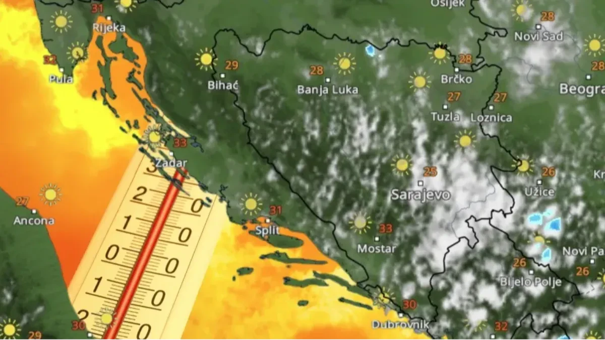 BiH ponovo na udaru vrućina: Do 40 stepeni i nastavak suše