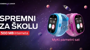 Ostanite povezani sa svojim školarcem uz Myki pametni sat i Kombinuj tarifu