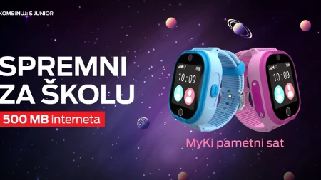 Ostanite povezani sa svojim školarcem uz Myki pametni sat i Kombinuj tarifu