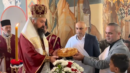 U Međuvođu proslavljena slava Hrama Svetih novomučenika Jasenovačkih