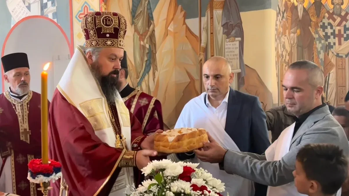 U Međuvođu proslavljena slava Hrama Svetih novomučenika Jasenovačkih