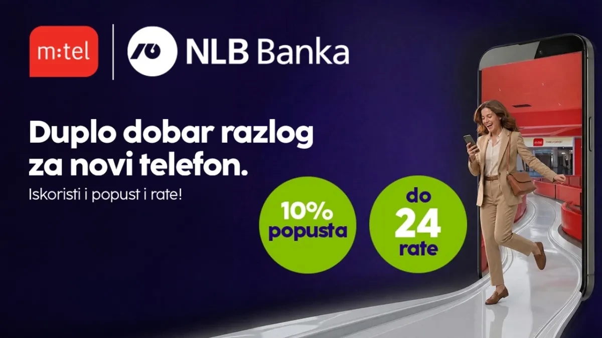 Duplo dobar razlog za novi telefon: 10% popusta i plaćanje na rate