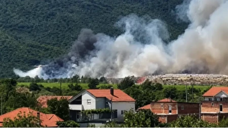Na deponiji kod Mostara opet izbio požar