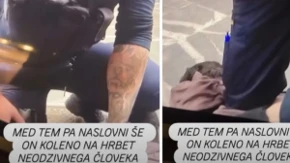„Umrijeću, molim vas, ne mogu disati“: Objavljen snimak brutalne policijske intervencije u Ljubljani