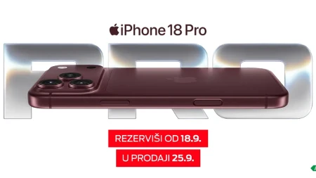 Rezervišite novi iPhone 18 u m:tel-u