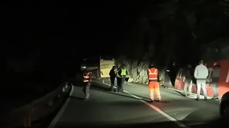 Vozač autobusa uhapšen nakon nesreće u Crnoj Gori: U vozilu bila đačka ekskurzija