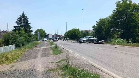 Maloljetnik teško povrijeđen u saobraćajnoj nezgodi u Brestovčini kod Gradiške
