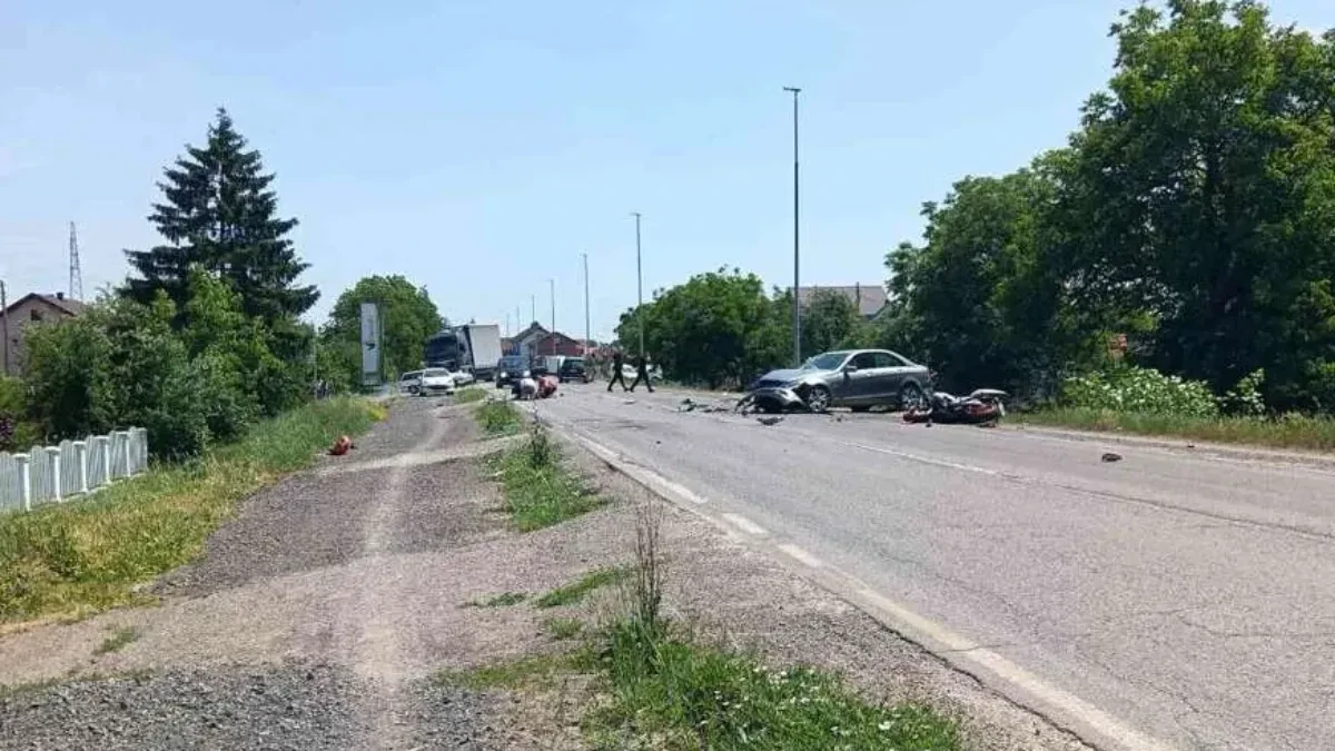 Maloljetnik teško povrijeđen u saobraćajnoj nezgodi u Brestovčini kod Gradiške