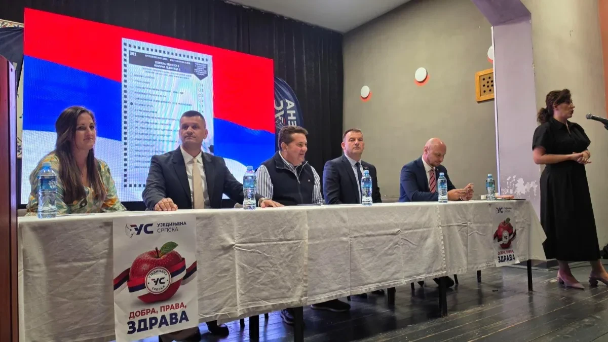 Stevandić poručio iz Prnjavora: U finišu kampanje Ujedinjena Srpska pokazuje superiornost