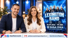 Završni spektakl Ujedinjene Srpske u Banjaluci: Budite VIP gosti na koncertu Leksington benda