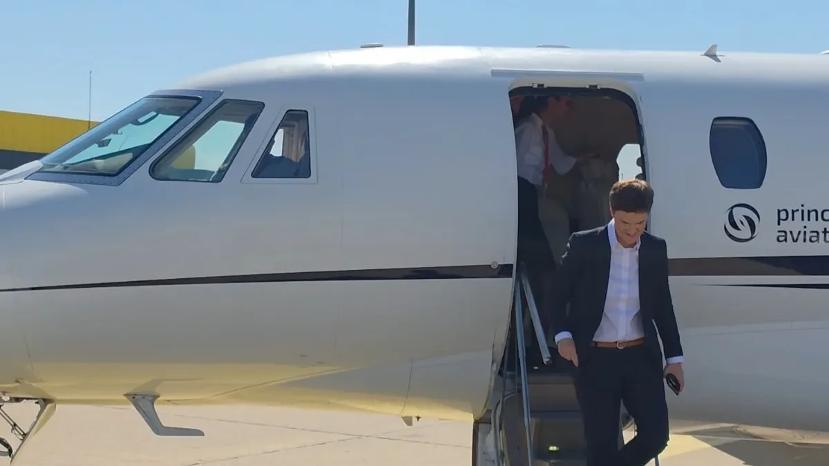 Ana Brnabić stigla u Banjaluku (VIDEO)