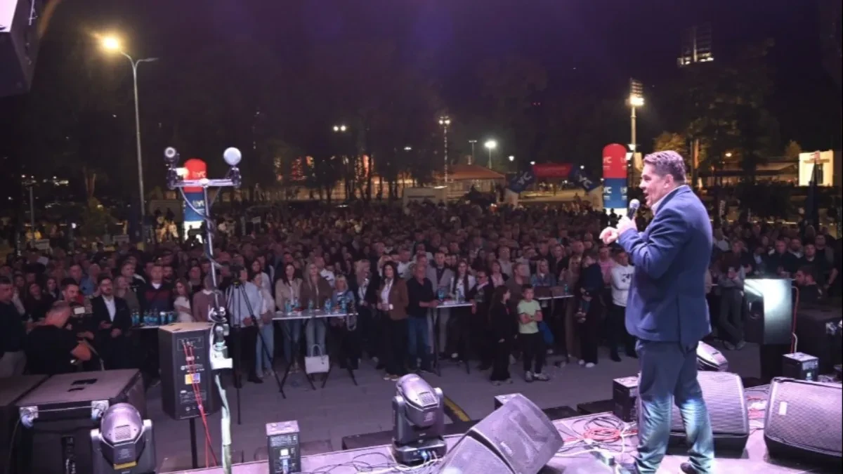 Ujedinjena Srpska tribinom u Banjaluci okončala predizbornu kampanju