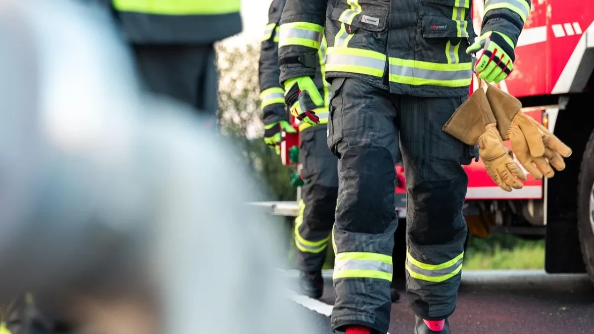 Gorio teretni vagon na Željezničkoj stanici u Doboju