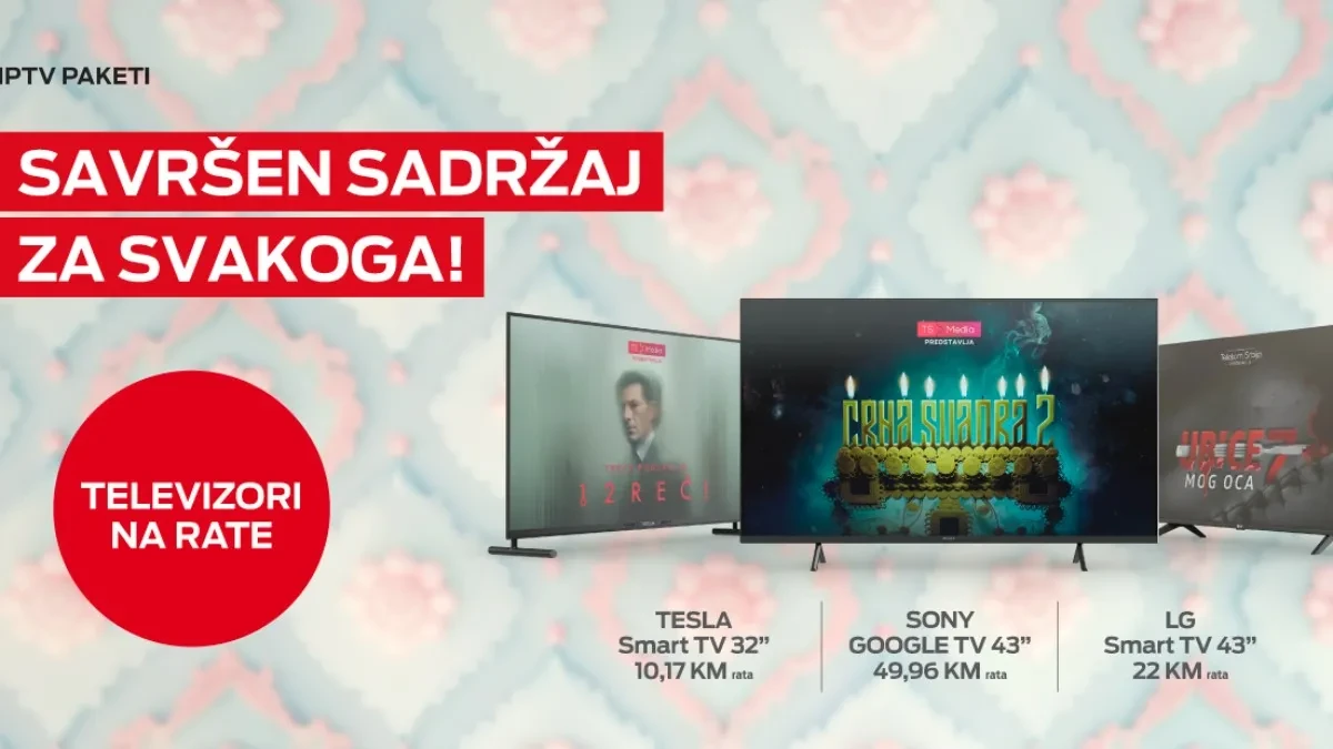 m:tel IPTV: savršen sadržaj za svakoga