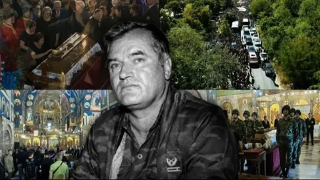 Srbija i Srpska se opraštaju od generala: Tužna povorka krenula na Topčidersko groblje (FOTO/VIDEO)