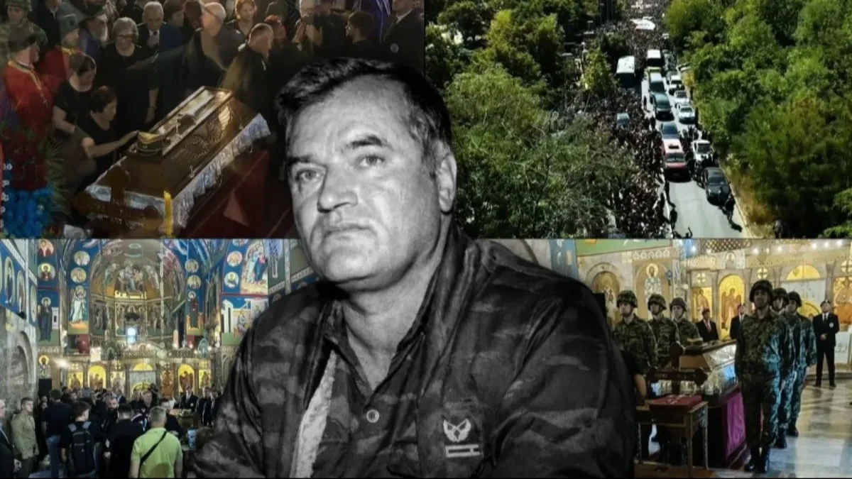 Srbija i Srpska se opraštaju od generala: Tužna povorka krenula na Topčidersko groblje (FOTO/VIDEO)