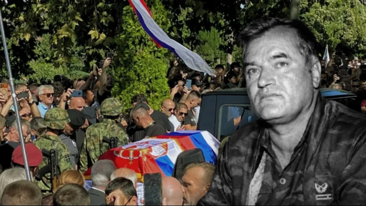 Rijeka ljudi ispratila generala Ratka Mladića na vječni počinak (FOTO/VIDEO)