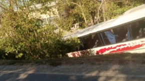 Detalji prevrtanja autobusa kod Prnjavora: Povrijeđene tri osobe
