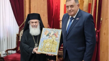 Milorad Dodik postao hadžija u Jerusalimu