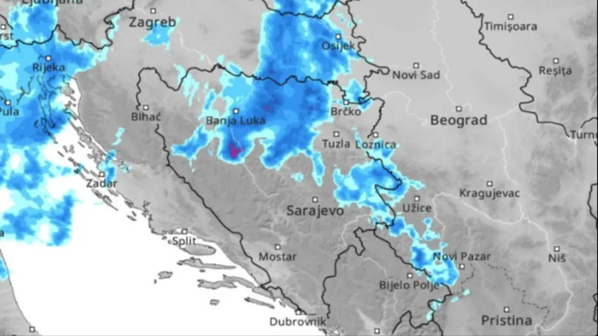 Stiže nevrijeme: Ciklon donosi osjetno zahlađenje i olujne udare vjetra