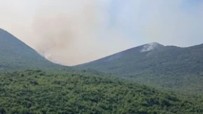 Požar na ulazu u Trebinje: Vatra zahvatila napuštene barake