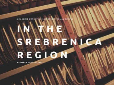 BEOGRAD: Predstavljanje Izvještaja o Srebrenici