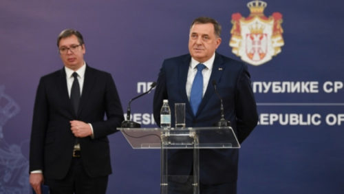 DODIK: Sastanak sa Vučićem u okviru redovnih konsultacija