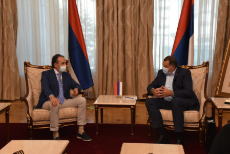 FILIP CEPTER: Zahvalnost Dodiku i Vladi Srpske na podršci