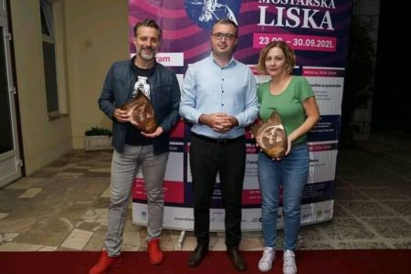 MOSTARSKA LISKA: Nagrađeni glumci Slađana Zrnić i Željko Erkić