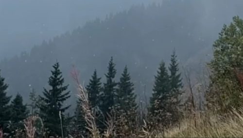 ZABIJELILO KOD KOSOVSKE MITROVICE Na planinama Rugova i Bajgora pao snijeg!