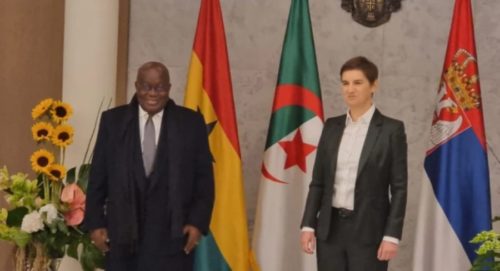 BRNABIĆEVA NA SVEČANOJ VEČERI sa predstavnicima Gane I Alžira