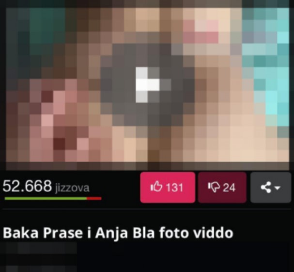 Baka Prase porno snimak