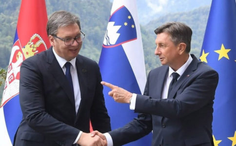 VUČIĆ SE TRUDI DA URADI SVE ŠTO JE U NJEGOVOJ MOĆI Pahor: Srbiji nije lako, ali vjerujem da će učiniti sve da postane članica EU
