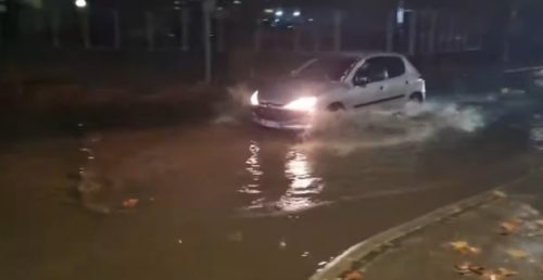 kiša otežan saobraćaj Banja Luka Starčevica