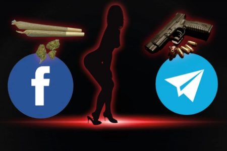 telegram fejsbuk kriminalne aktivnosti droga prostitucija oružje
